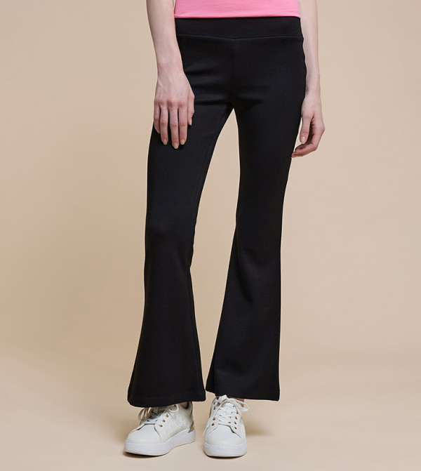 R&B  Pants & Leggings - BLACK Casual Pants