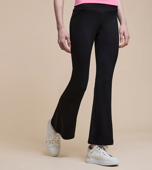 R&B  Pants & Leggings - BLACK Casual Pants