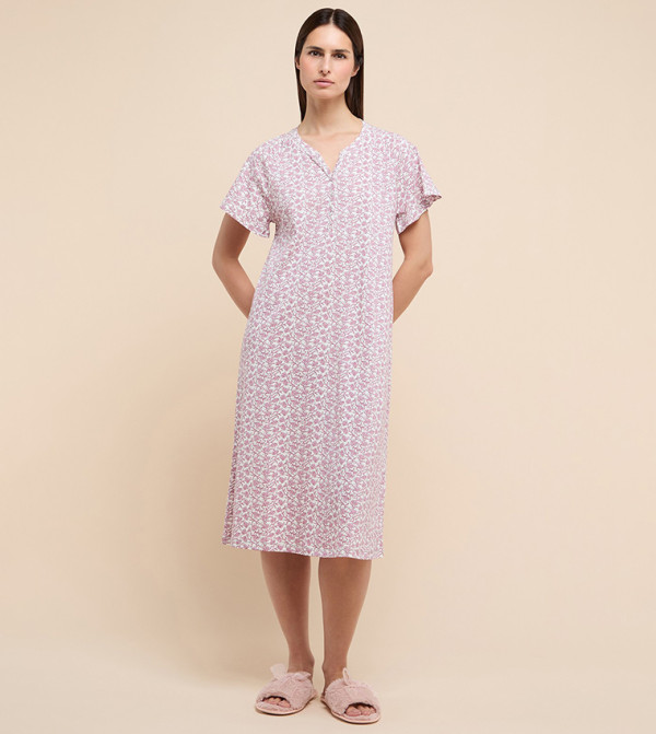 R&B  warm-hues-w - Ivory Night Dress & Gowns