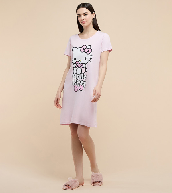 R&B summer-palette - Baby Pink Night Dress & Gowns