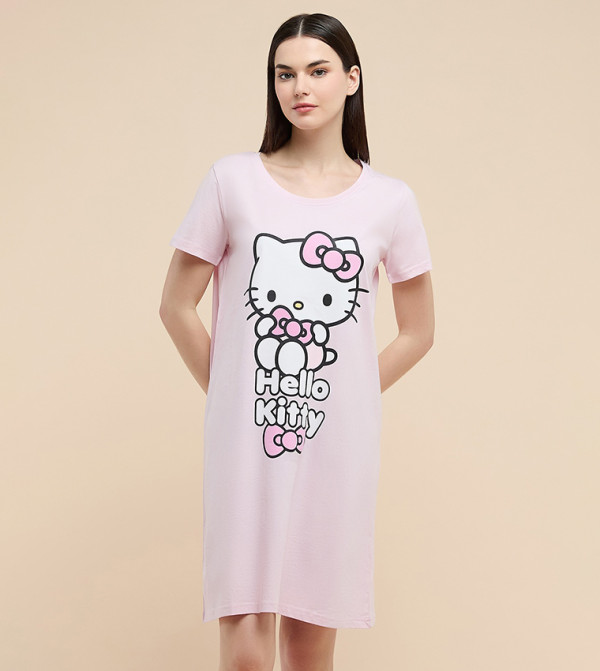 R&B summer-palette - Baby Pink Night Dress & Gowns