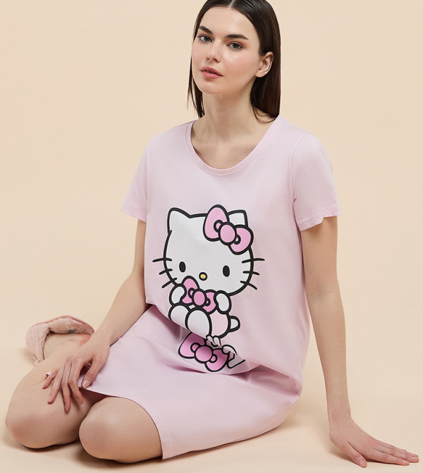 R&B summer-palette - Baby Pink Night Dress & Gowns
