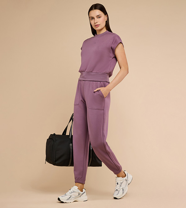 R&B  Joggers - Mauve Joggers