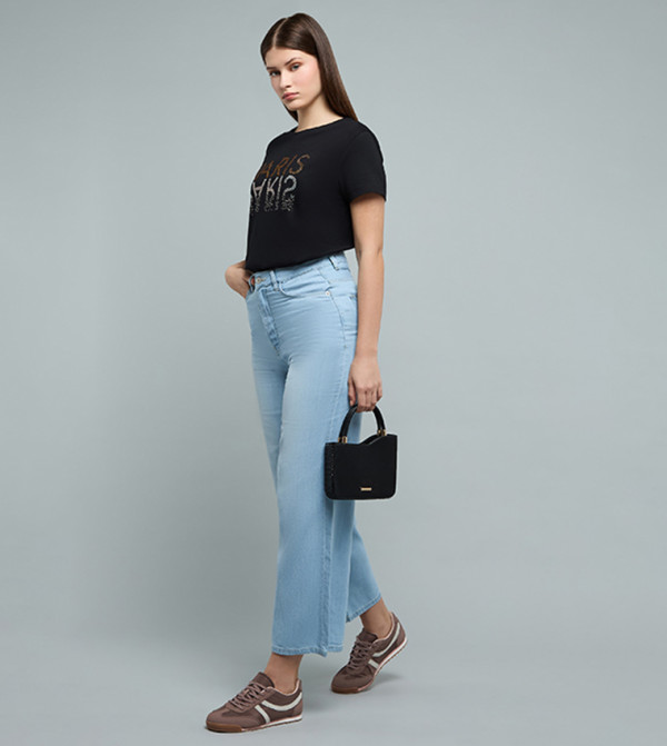 R&B Bootcut Jeans - Light Blue T-shirts