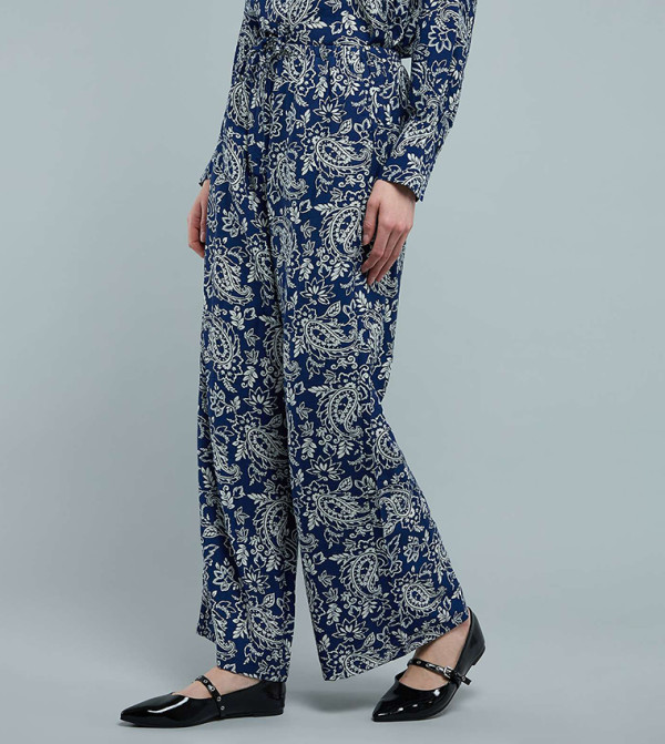 R&B  - Blue Casual Pants