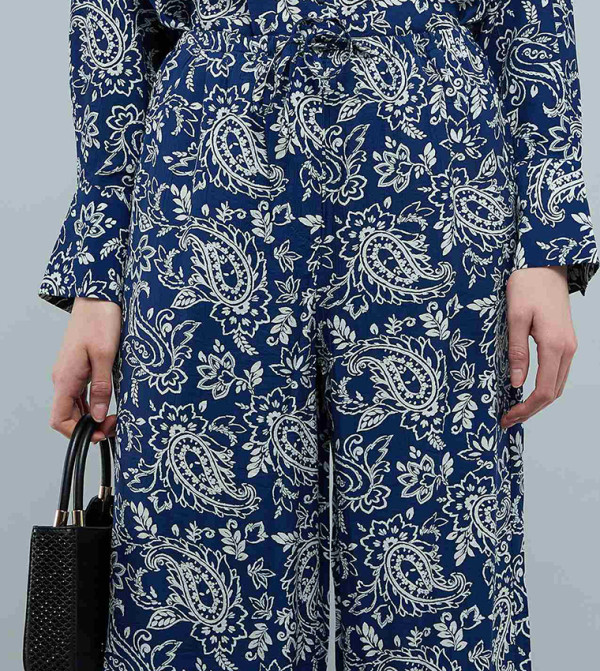 R&B  - Blue Casual Pants