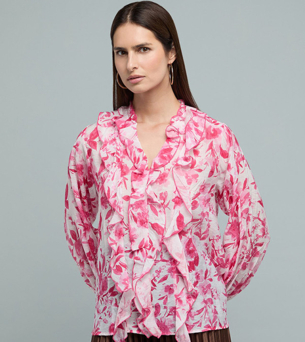 R&B R&B - Pink Casual Tops