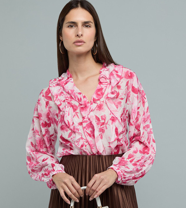 R&B R&B - Pink Casual Tops