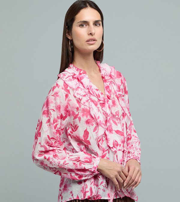 R&B R&B - Pink Casual Tops