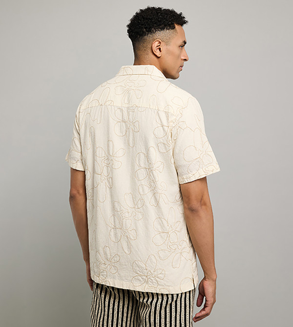أر آند بي resort-vacation-sets - بيج Short Sleeves