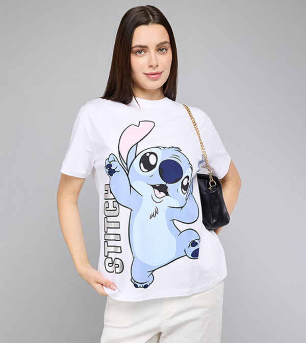 أر آند بي  تيشيرتات - أبيض  Short Sleeve T-Shirts