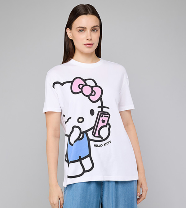 R&B R&B - White Short Sleeve T-Shirts