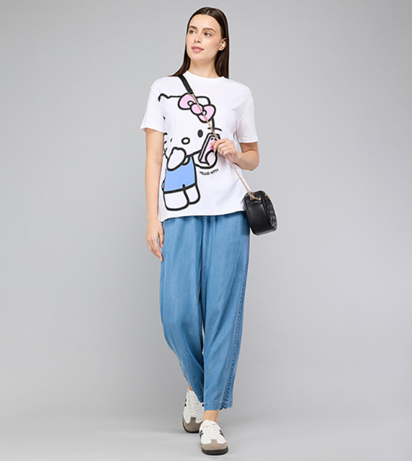 R&B R&B - White Short Sleeve T-Shirts