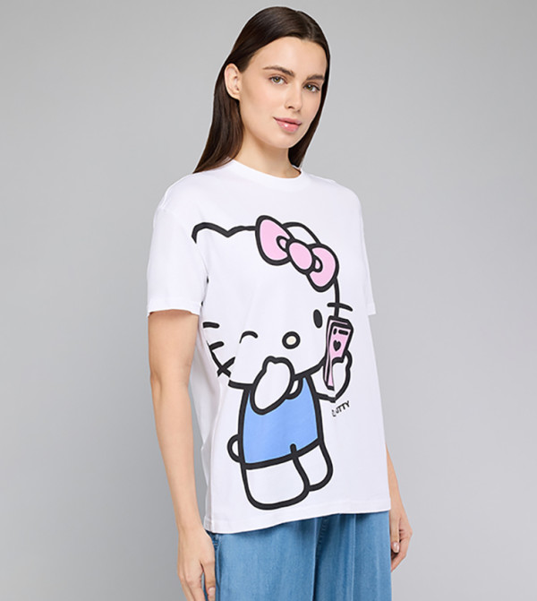 R&B R&B - White Short Sleeve T-Shirts