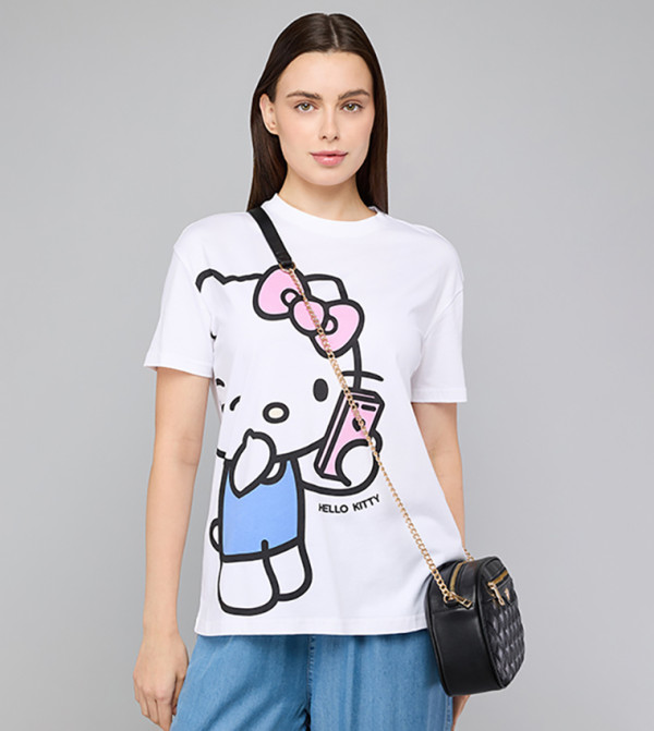 R&B R&B - White Short Sleeve T-Shirts