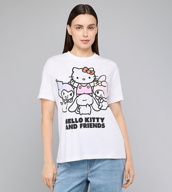 R&B  T-Shirts - Ivory Short Sleeve T-Shirts