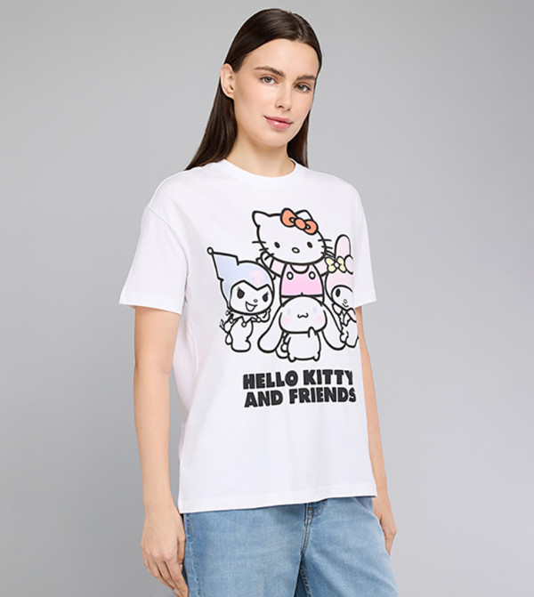 R&B  T-Shirts - Ivory Short Sleeve T-Shirts