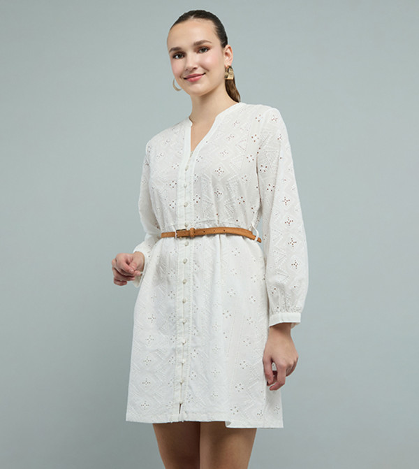R&B  Tunics - Ivory Night Dress & Gowns