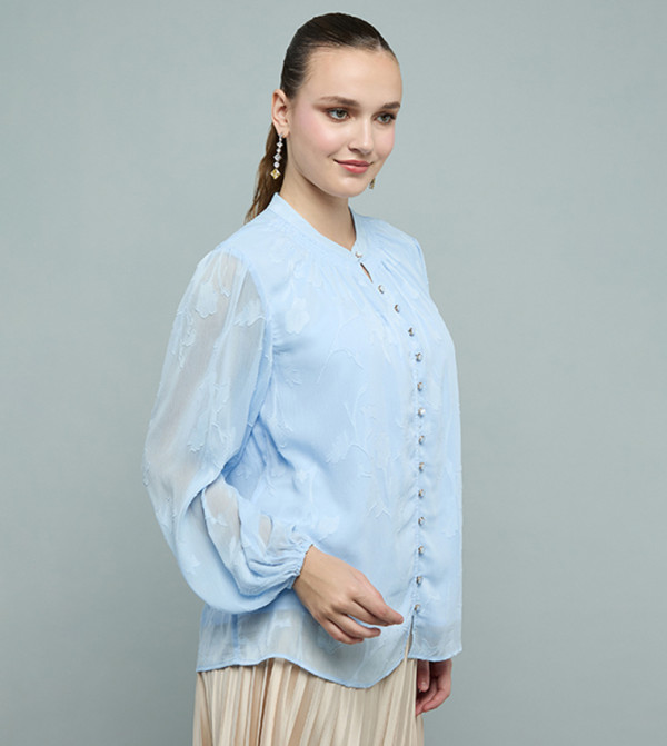 R&B - Blue Night Dress & Gowns