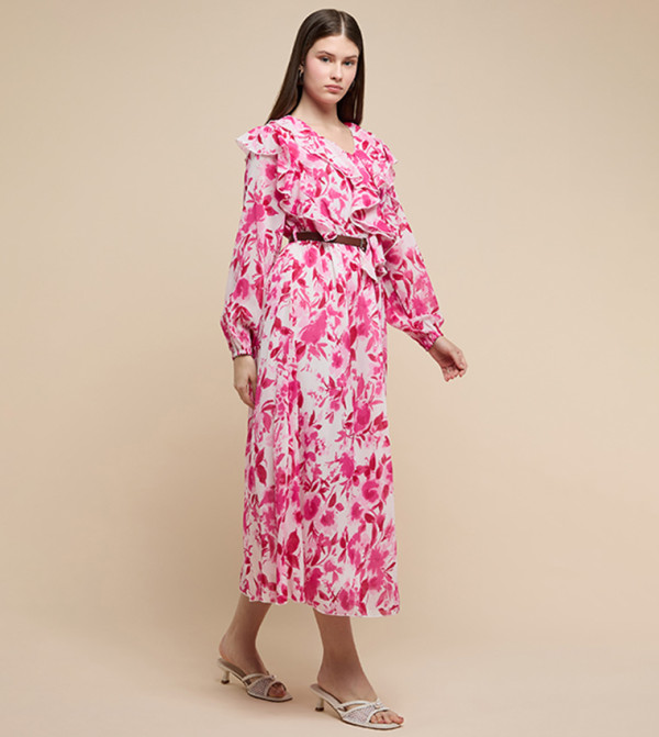 R&B  Clothing - Pink Night Dress & Gowns