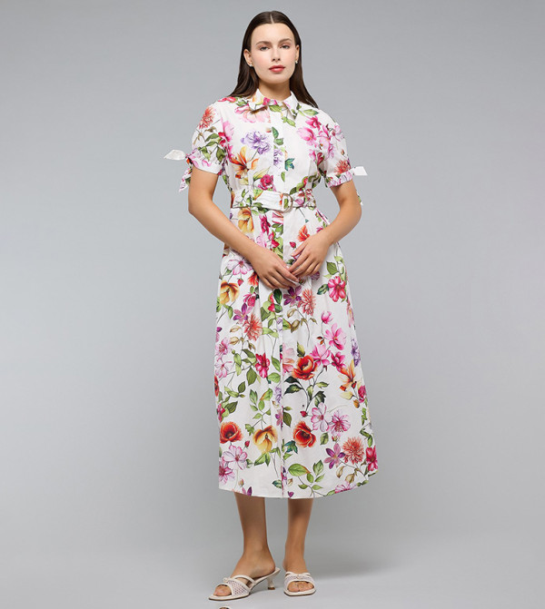 R&B  Shirt & T-Shirt Dresses - Pink Shirt & T-Shirt Dresses