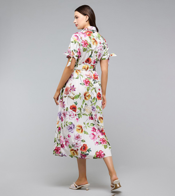 R&B  Shirt & T-Shirt Dresses - Pink Shirt & T-Shirt Dresses