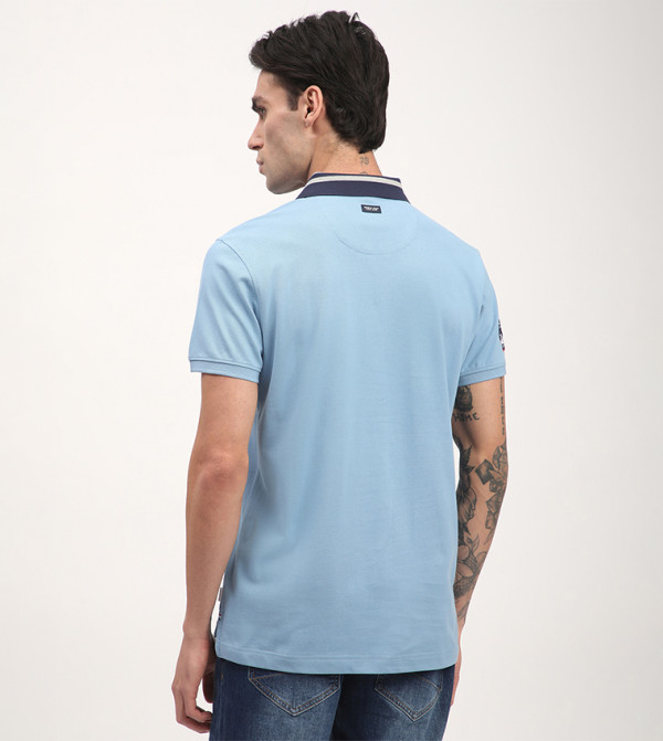 Beverly Hills Polo Club Clothing - Blue Polo T-shirts