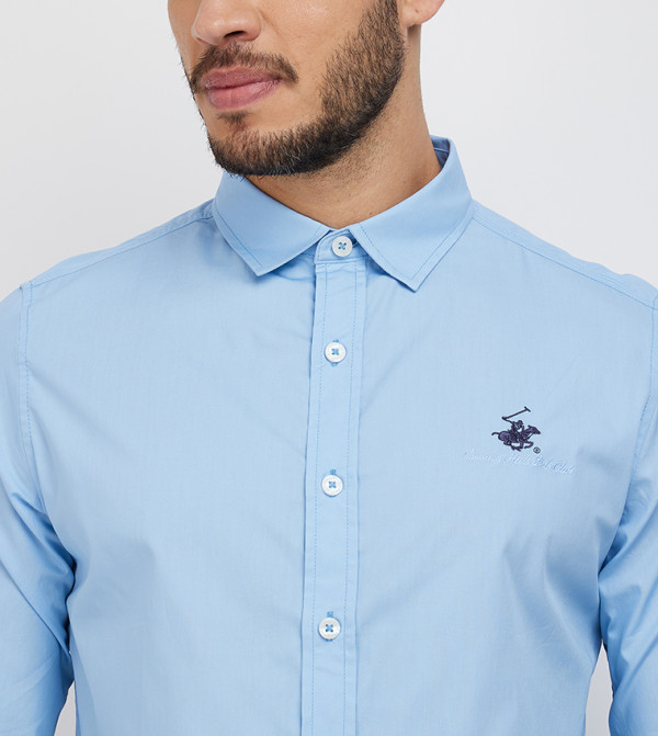 Beverly Hills Polo Club  vacation-loading-m - Blue Casual Shirts