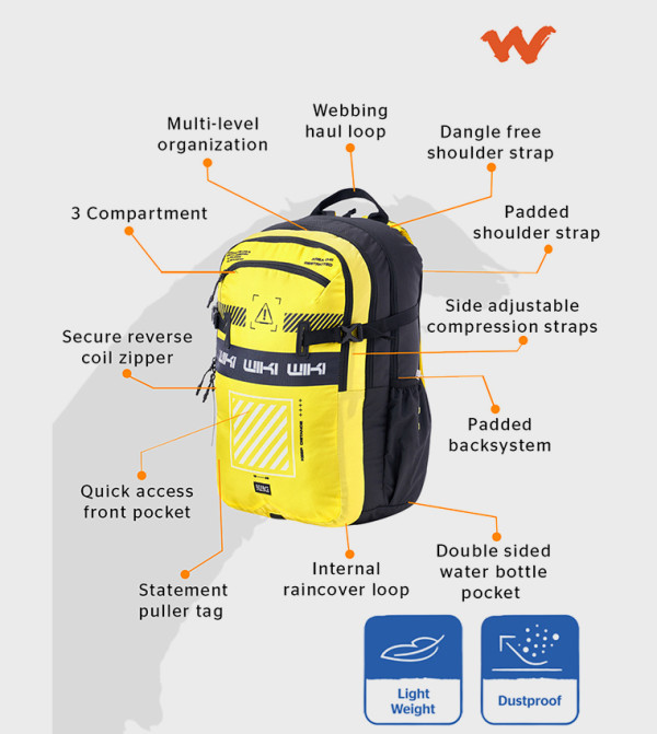 Wildcraft Wiki - Yellow Backpacks