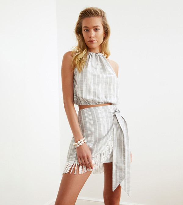 Trendyol - Outlet  Clothing Sets - Grey Co-Ord Set