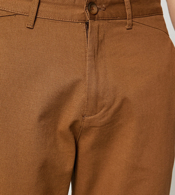 Koton  Chinos - Brown Chinos