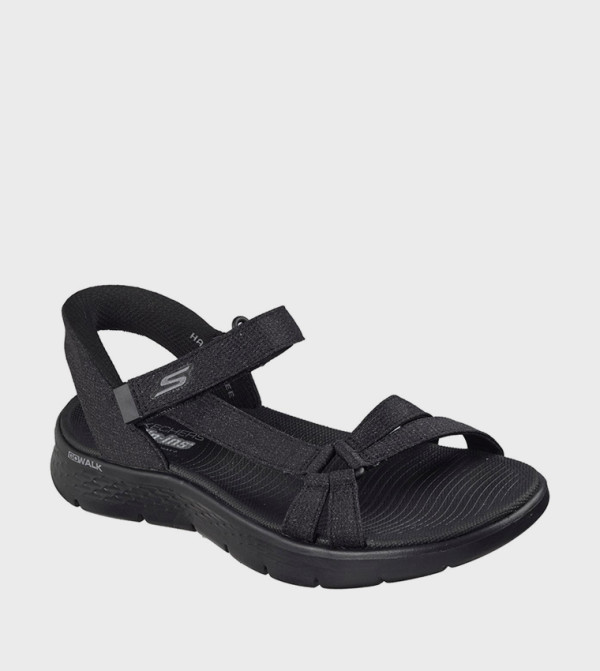 سكيتشرز  الصنادل المسطحة - أسود Flat Sandals