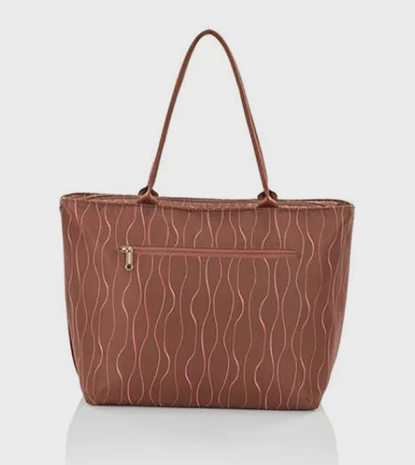 American Tourister  preppy-smart-casual - Brown Tote Bags