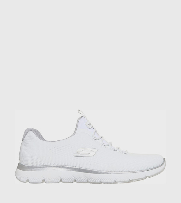 Skechers Skechers - White Casual Slip-ons