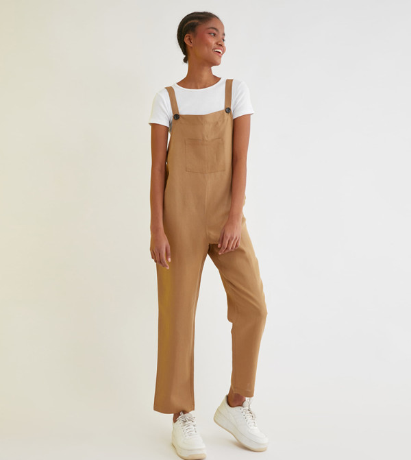 Trendyol  Dungarees & Overalls - Brown Jumpsuit