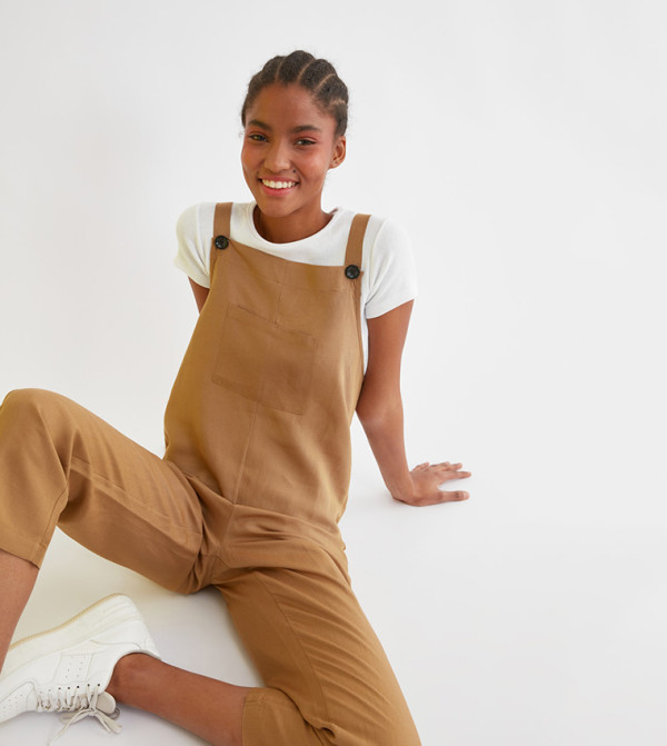 Trendyol  Dungarees & Overalls - Brown Jumpsuit