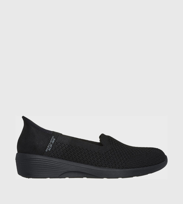 Skechers  Shoes - BLACK Casual Slip-ons