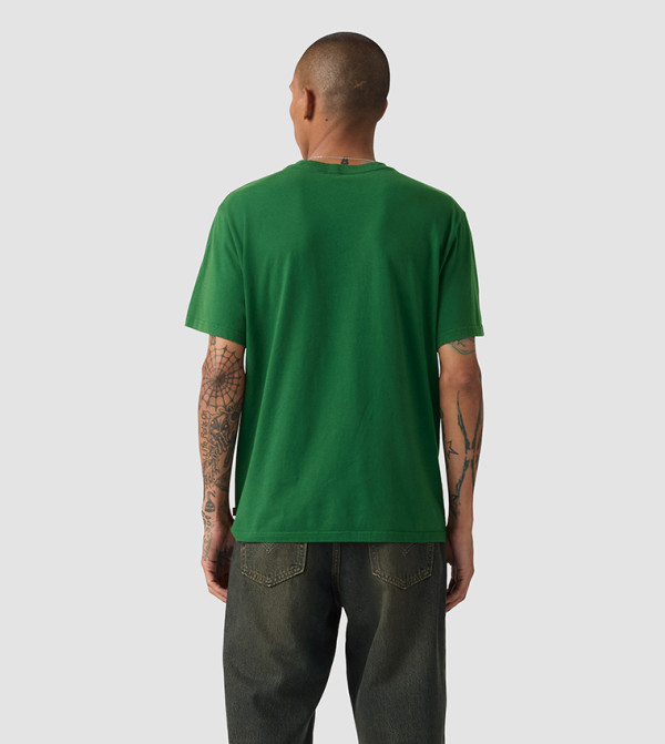 Levi's Levi's - Green Round Neck T-Shirts