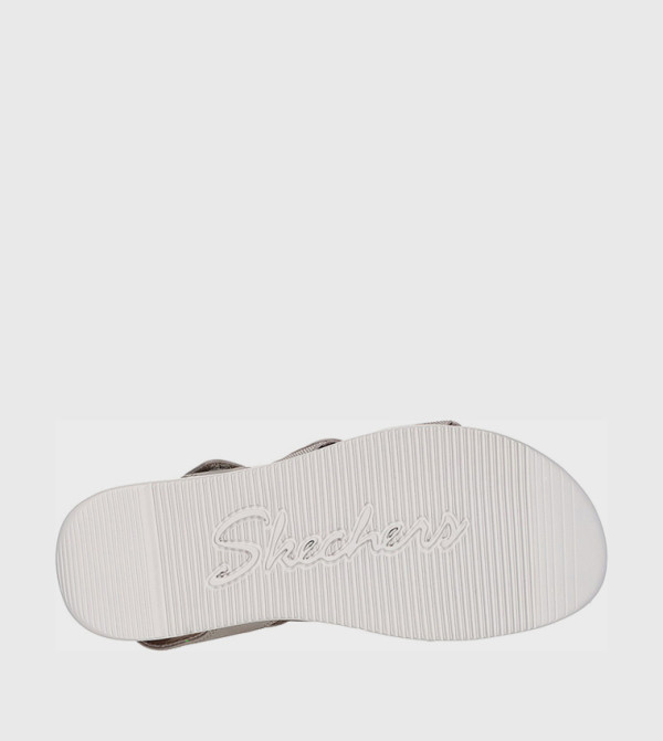 Skechers  Shoes - Beige Flat Sandals