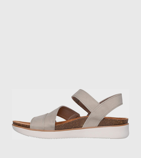 Skechers  Shoes - Beige Flat Sandals