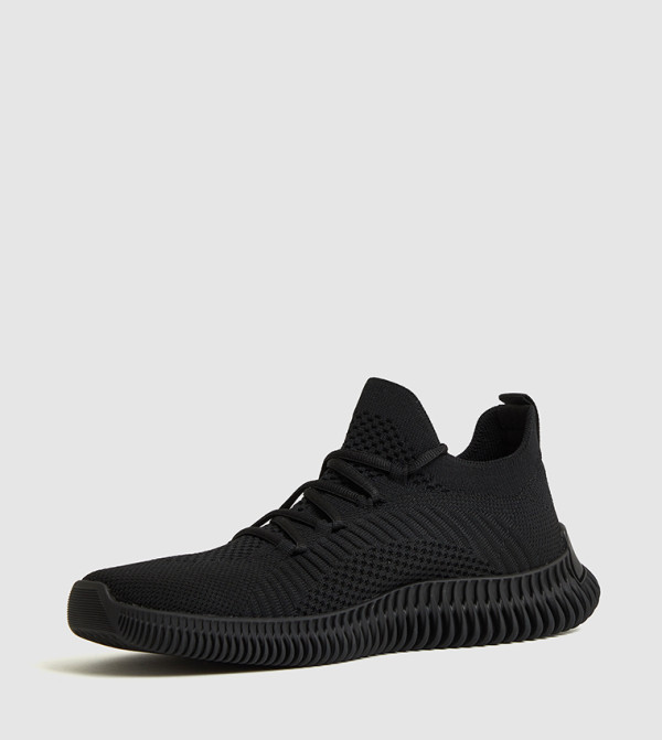 ألدو aldo-pillow-walk - أسود حذاء بدون رباط