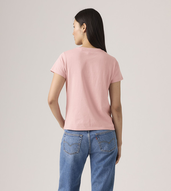 Levi's  Clothing - Pink Short Sleeve T-Shirts