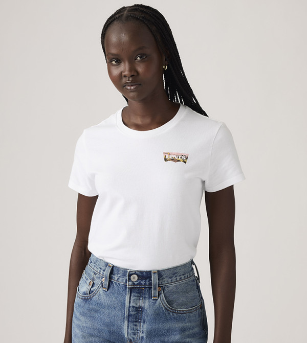 ليفايز  green-story - أبيض  Short Sleeve T-Shirts