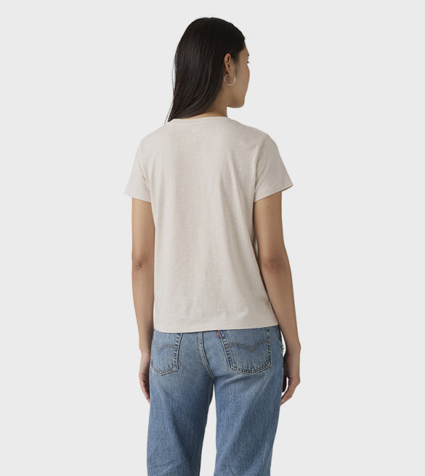 ليفايز ليفايز - بيج Short Sleeve T-Shirts