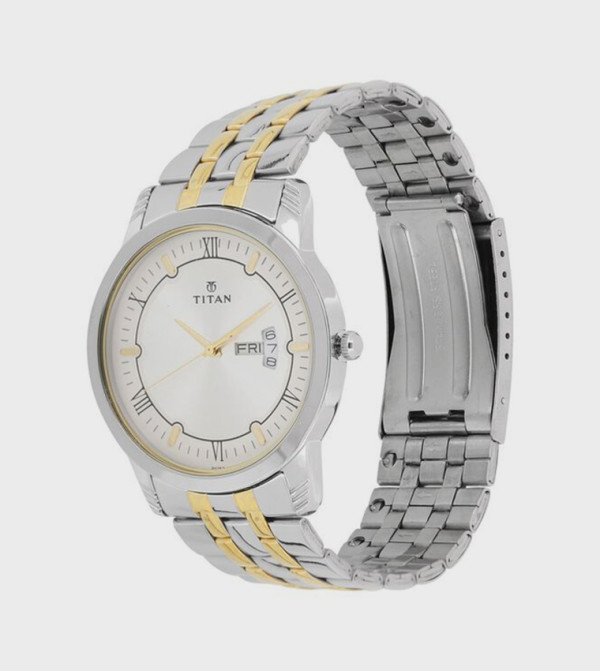 Titan  Watches - Silver Analog Watches