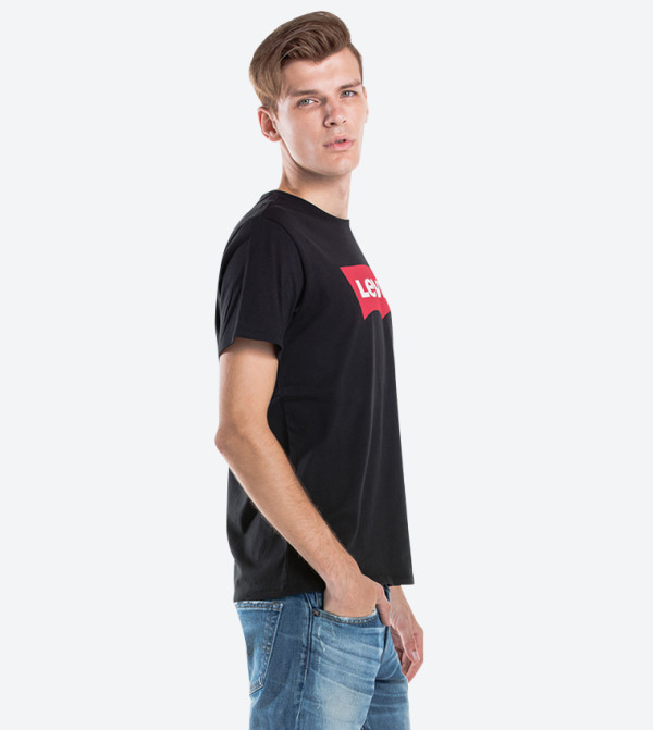 Levi's Casual T-Shirts - Black Casual T-Shirts