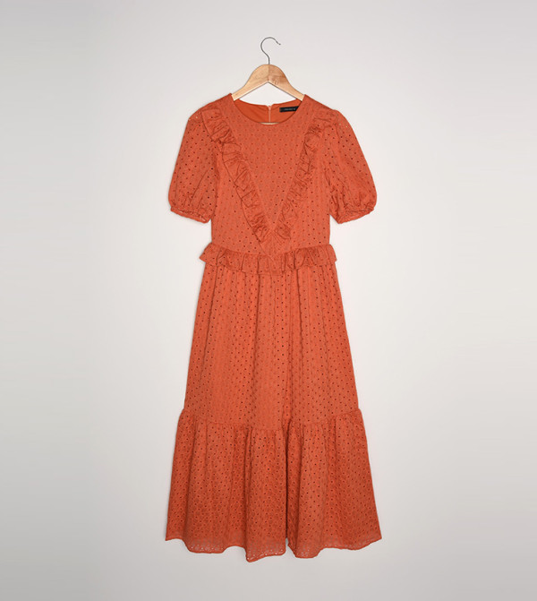 Trendyol  Clothing - Brown Casual Dress