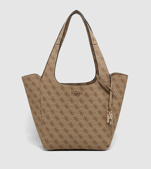 Guess Guess - Beige Tote Bags