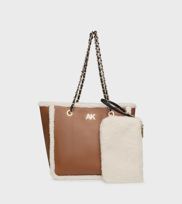 Anne Klein  - Brown Tote Bags