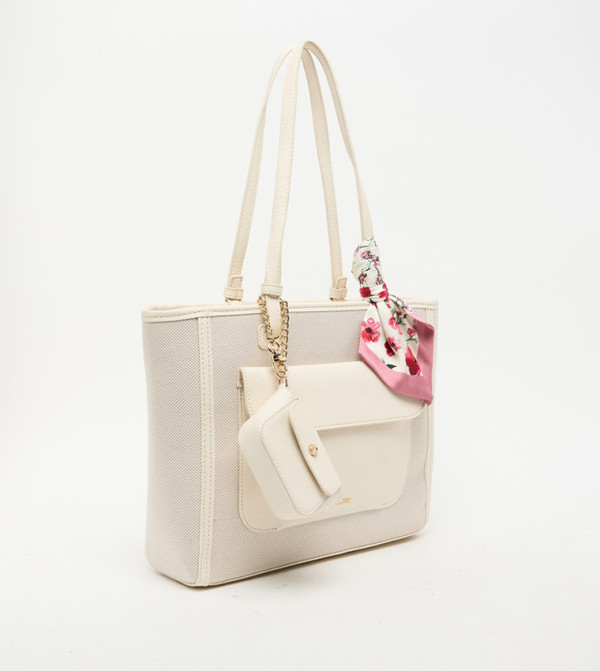 Anne Klein Anne Klein - Cream Tote Bags